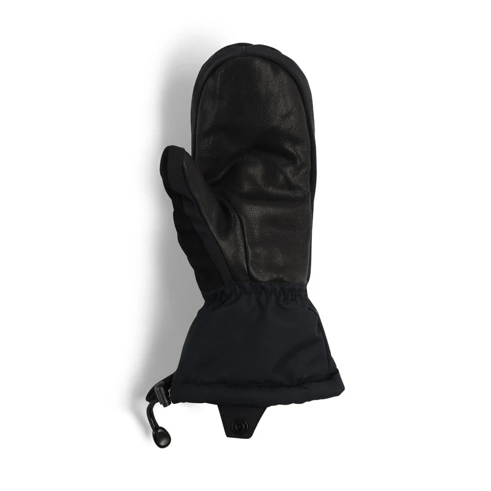 Obermeyer Regulator Mittens Gloves Womens S Black Fleece Lined Insulated UPS1186
